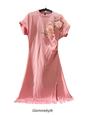 Floral Embellished Casual T-Shirt Dress – Glam Me By TK