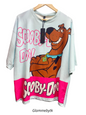 Oversized Scooby-Doo Graphic T-Shirt for Women & Girls – Trendy Cartoon Print |Imported Lycra Fabric